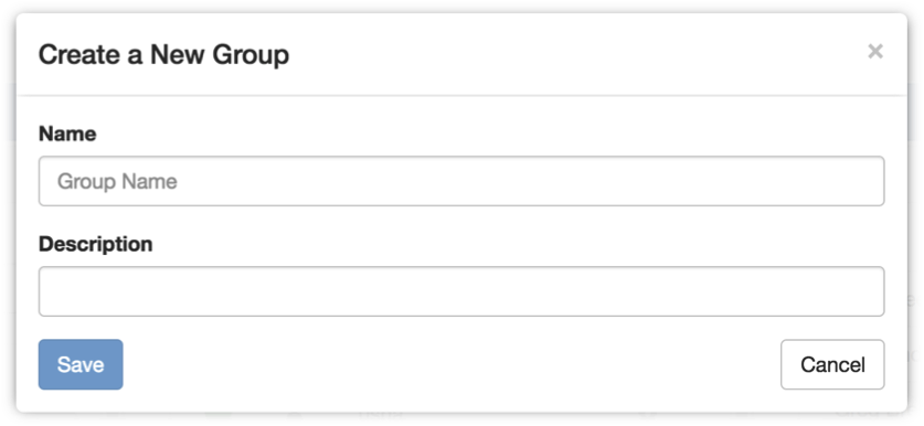 Create a User Group